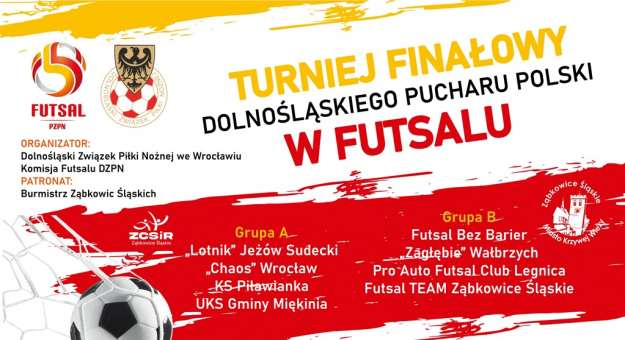 Dolnośląski Finał Pucharu Polski Futsalu w Ząbkowicach Śląskich 