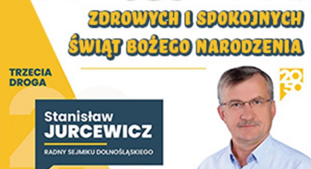 Życzenia bożonarodzeniowe od Stanisława Jurcewicza