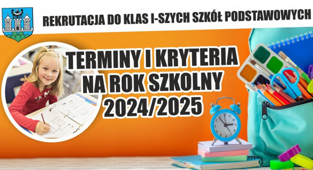 Terminy i kryteria rekrutacji do klas I Szkół Podstawowych w Gminie Ząbkowice Śląskie