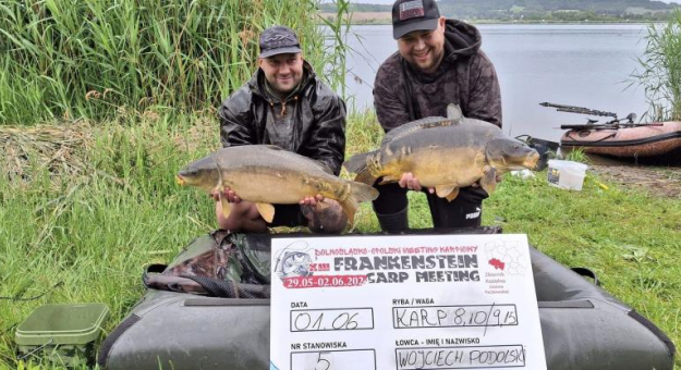 Frankenstein Carp Meeting 2024 trwa w najlepsze. Są rekordowe wyniki 