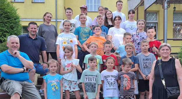 W Domu Wczasów Dziecięcych w Bardzie przez ponad dwa lata przebywała grupa ponad dwudziestu dzieci z Zaporoża