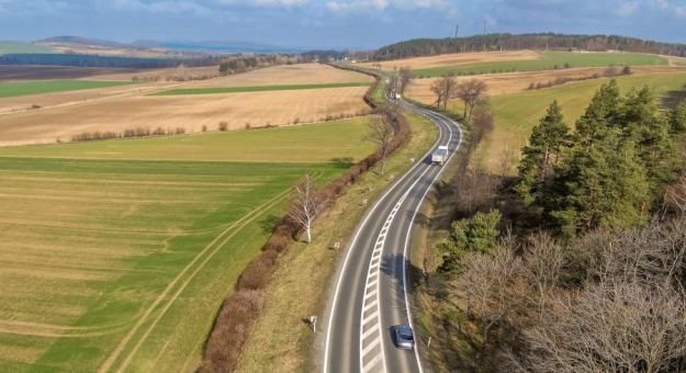 Odcinek krajowej ósemki między Ząbkowicami Śląskimi a Niemczą