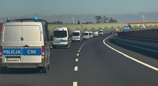 Policjanci z Oddziału Prewencji Policji w Bydgoszczy wracają do siebie