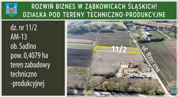 Rozwiń biznes w Ząbkowicach Śląskich - na sprzedaż atrakcyjna działka przy ul. Rzecznej