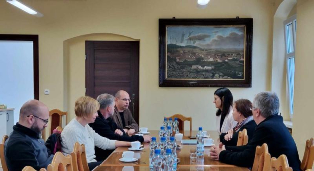 Eksperci w zakresie gospodarki wodno-ściekowej w wizytą w Złotym Stoku