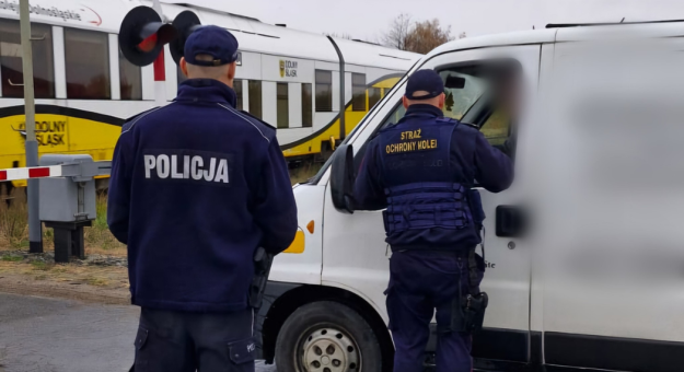 Działania prewencyjne Straży Ochrony Kolei oraz policji