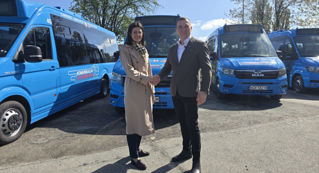 Tabor wspólnej komunikacji autobusowej gminy Złoty Stok i Kamieniec Ząbkowicki powiększył się o 5 pojazdów