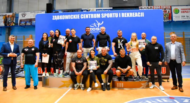 XXI Otwarte Mistrzostwa Mistrzostwa Ząbkowic Śląskich w Wyciskaniu Sztangi Leżąc RAW 