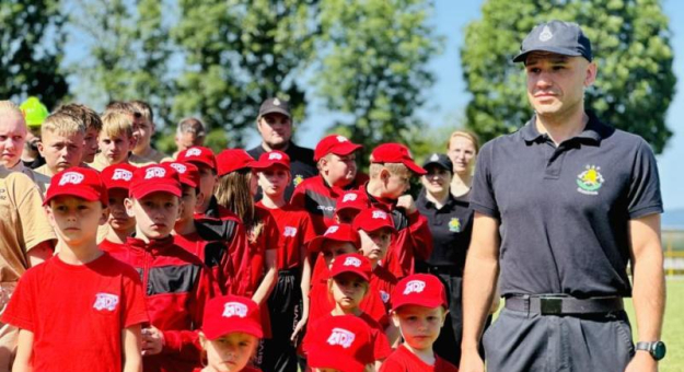 Dziecięce i młodzieżowe drużyny pożarnicze rywalizowały w zawodach sportowo-pożarniczych