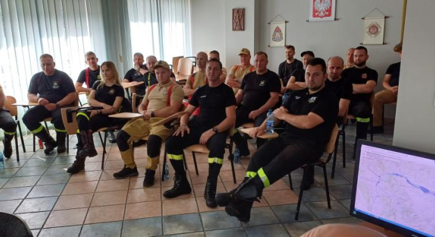 Szkolenie dla strażaków-ochotników z zakresu działań podczas powodzi