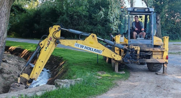 W Doboszowicach odtwarzają infrastrukturę melioracyjną