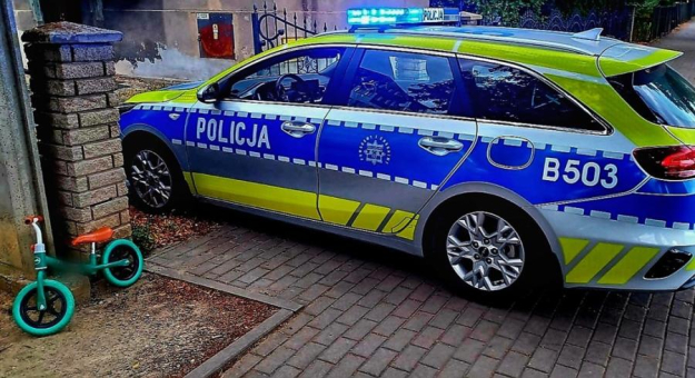 4-latek oddalił się od domu na kilometr