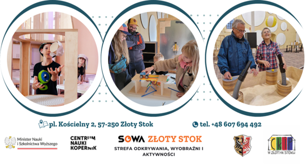  Strefa Odkrywania, Wyobraźni i Aktywności (SOWA) w Złotym Stoku świętuje 1. urodziny