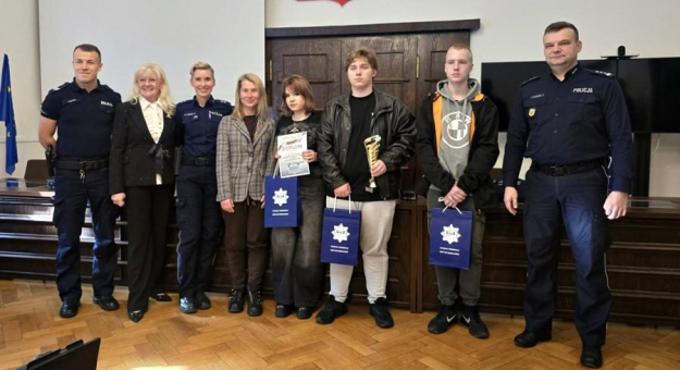 Ziębiccy reprezentanci na podium finału wojewódzkiego konkursu „Razem Bezpieczniej”!
