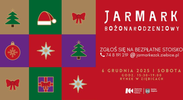 Jarmark Bożonarodzeniowy w Ziębicach już 6 grudnia. Trwają zapisy dla wystawców