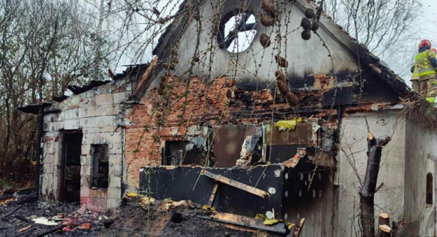 	Pożar budynku gospodarczego w Kluczowej