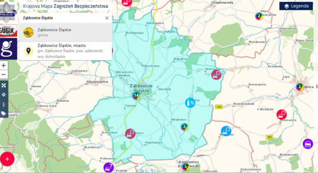 Krajowa Mapa Zagrożeń Bezpieczeństwa to nowoczesna i przede wszystkim bezpieczna platforma wymiany informacji pomiędzy społeczeństwem a policją