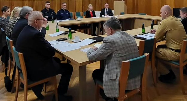 	Nowy zespół pogotowia i bezpieczeństwo powiatu. Posiedzenie Komisji Bezpieczeństwa i Porządku