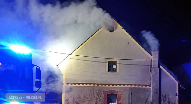 Pożar warsztatu samochodowego w Bobolicach