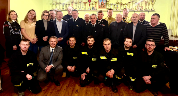 Spotkanie sprawozdawczo-wyborcze w OSP Głęboka. Wybrano nowe władze jednostki