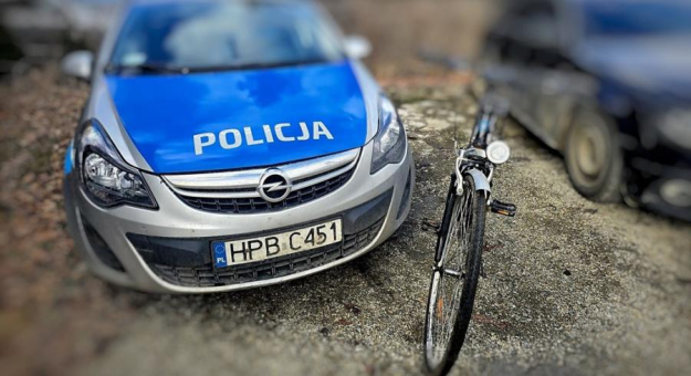Nietrzeźwy rowerzysta zatrzymany w Kamieńcu Ząbkowickim