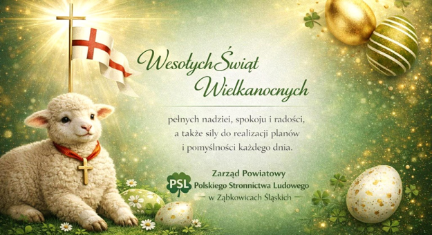 Życzenia świąteczne składa Zarząd Powiatowy Polskiego Stronnictwa Ludowego w Ząbkowicach Śląskich
