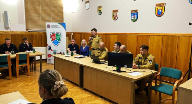 	Spotkanie przedstawicieli komendy powiatowej straży pożarnej z naczelnikami OSP
