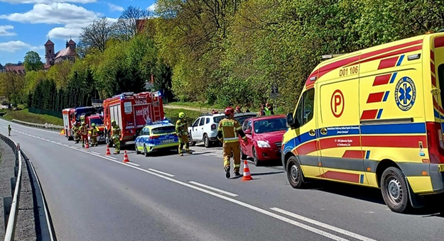 Kolizja seata i dacii krajowej ósemce w Bardzie