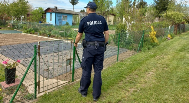 Wiosna na działkach. Policja ostrzega przed kradzieżami