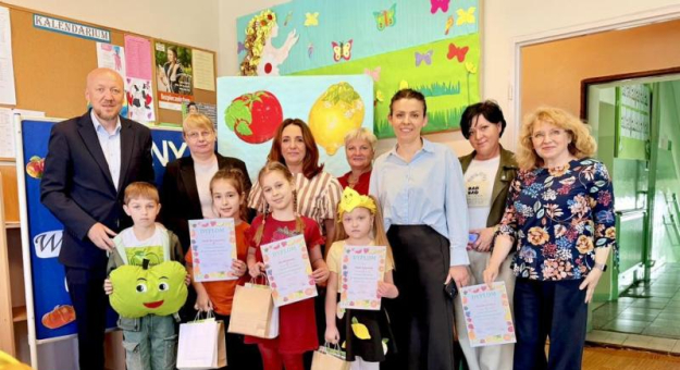 „W zdrowym ciele zdrowy duch” – gminny konkurs promujący zdrowie w SP4 w Ziębicach