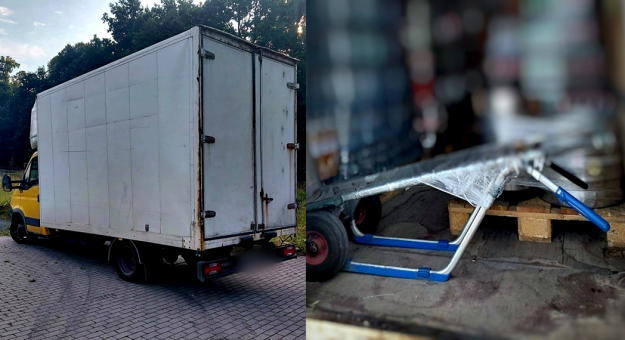 Iveco przeładowane o blisko 3 tony zatrzymane na krajowej ósemce