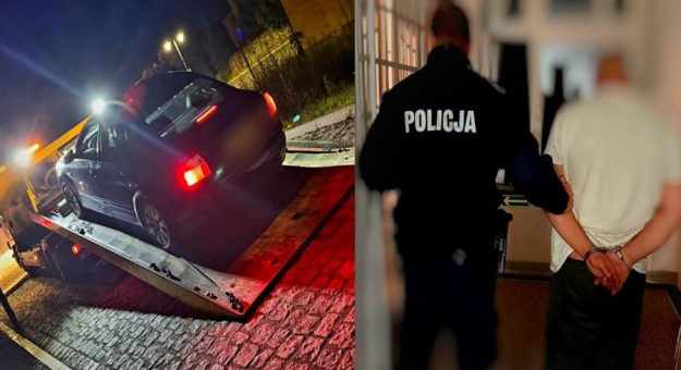 Kontrola Audi A4 w Ziębicach zakończyła się zatrzymaniem 37-latka. Policjanci podejrzewają, że mógł kierować pod wpływem środków odurzających