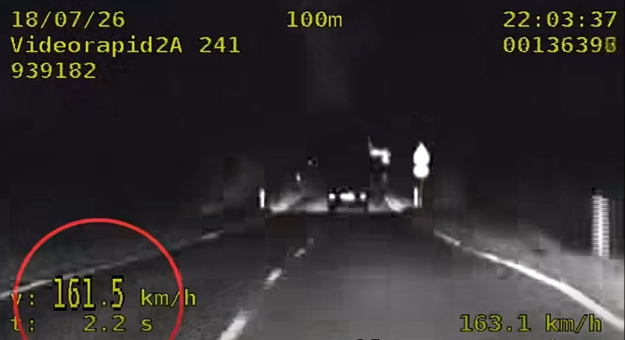 161 km/h na drodze Ziębice – Nowy Dwór. 20-latek stracił prawo jazdy