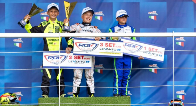 Młody Pelikan wywalczył podium w upalny weekend na Franciacorcie