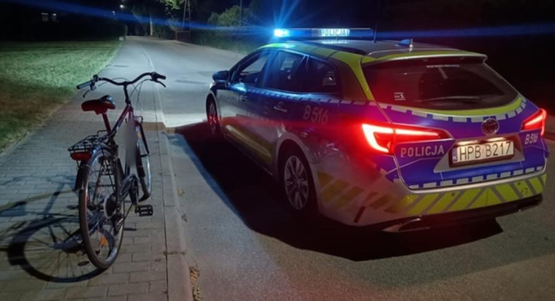 Cztery godziny i dwóch nietrzeźwych rowerzystów
