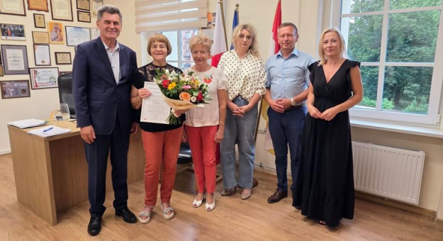 Elżbieta Horowska - pracownica Biblioteki Pedagogicznej.