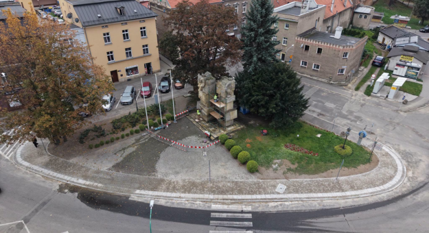 Remont chodnika przy Placu Jana Pawła II zakończony