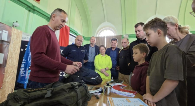Krajowy Trening Rodzinny w Ząbkowicach Śląskich. Uczestnicy uczyli się reagować na zagrożenia