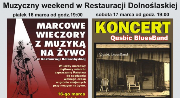 Muzyczny weekend w Restauracji Dolnośląskiej