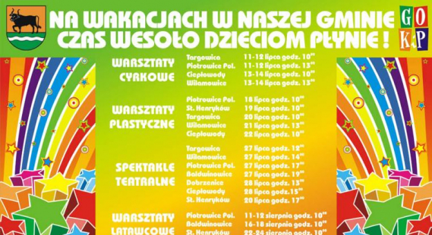 Wakacje w Gminie Ciepłowody